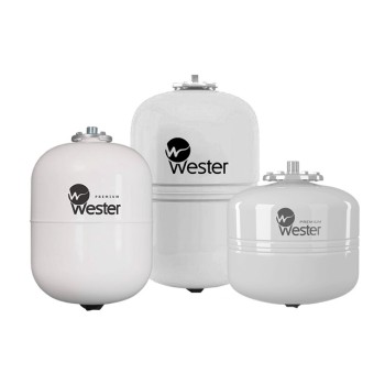 Бак мембранный для ГВС Wester Premium WDV 18 нерж. контрфланец