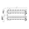 Коллекторная группа AVE136, 10 вых. AV Engineering