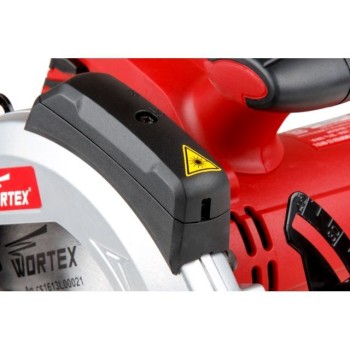 Циркулярная пила WORTEX CS 1613 L 1300 Вт, 160 мм, до 55 мм, лазер