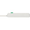 Удлинитель 1.5м (3 роз., 3.3кВт, с/з, выкл., ПВС) белый Brennenstuhl Eco-Line