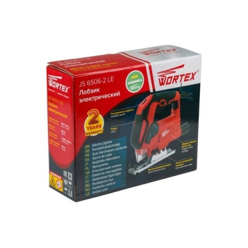 Лобзик электрический WORTEX JS 6506-2 LE 650 Вт, пропил до 65 мм