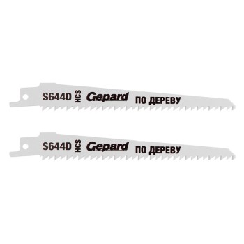 Пилка сабельная по дереву S644D (2 шт.) GEPARD