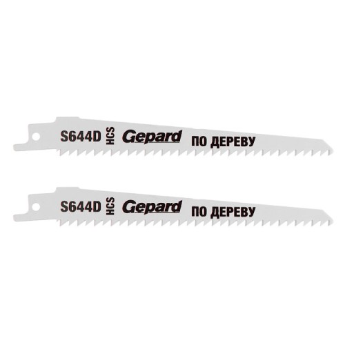 Пилка сабельная по дереву S644D (2 шт.) GEPARD