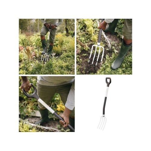 Вилы садовые White FISKARS