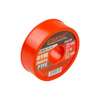 Фум-лента PTFE 19ммх15м STARTUL MASTER (ST9038-19-15)