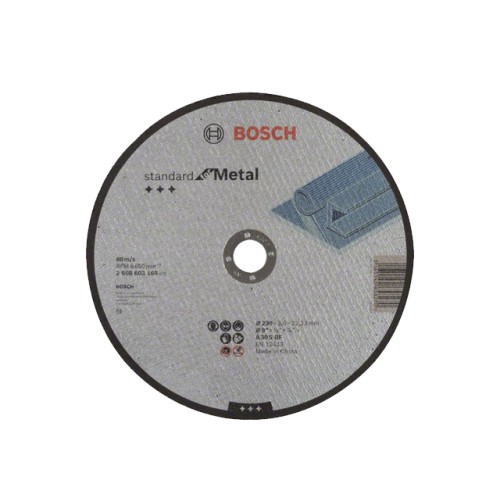 Круг отрезной 230х3.0x22.2 мм для металла Standart BOSCH