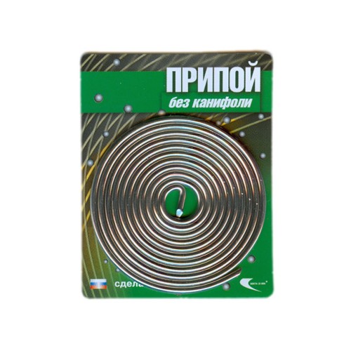 Припой ПОС 61 проволока, спираль ф2мм