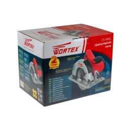 Циркулярная пила WORTEX CS 1916 L в кор. 1600 Вт, 190 мм, до 65 мм, лазер, литье