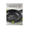 Сковорода литая ф 24х5.5 см, алюм., антиприг. покр., серия Black Induction, PERFECTO LINEA