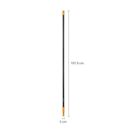 Черенок алюминиевый 157,5 см Solid FISKARS