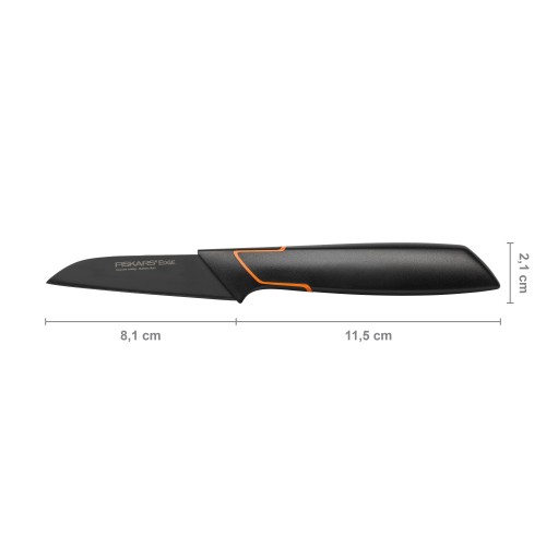 Нож для чистки 8 см Edge Fiskars