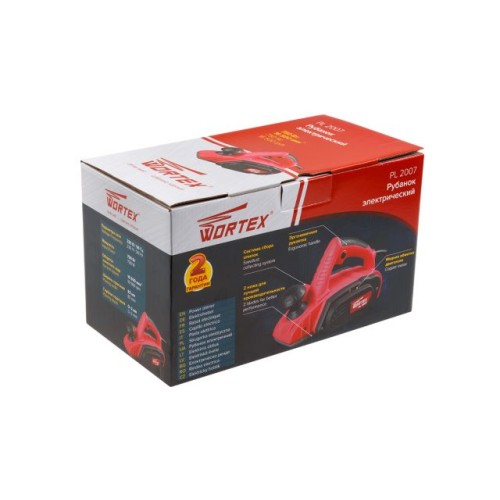 Рубанок электрический WORTEX PL 2007 750 Вт, шир. до 82 мм, глуб. до 2.0 мм