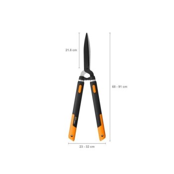 Ножницы для живой изгороди телескопические  SmatrF FISKARS