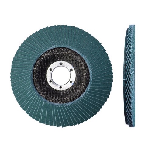 Круг лепестковый 150х22мм ZK80 ST плоск. КЛТ1 LUGAABRASIV