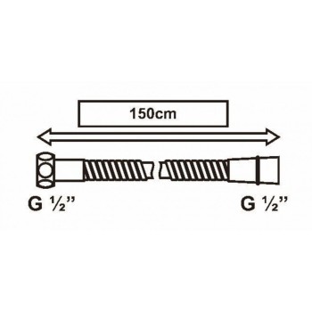 Душевая лейка со шлангом и держателем AVSSS-031 AV Engineering
