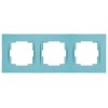 Рамка 3-ая горизонтальная синяя, RITA, MUTLUSAN