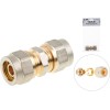 Муфта 16(2.0) для труб PEX, AV Engineering (инд. упак.)