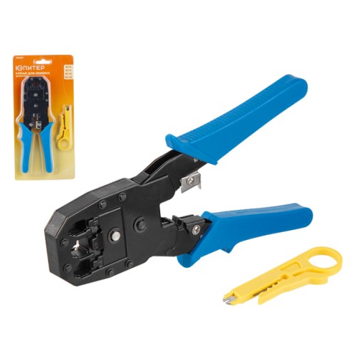 Клещи обжимные (кримпер) RJ-9, RJ-11, RJ-12, RJ-45 Юпитер