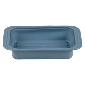 Форма для выпечки, силиконовая, прямоугольная, 25 х 13.5 х 5 см, BLUESTONE, PERFECTO LINEA