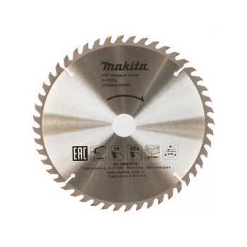 Диск пильный 235х30/25 мм 48 зуб. по дереву MAKITA