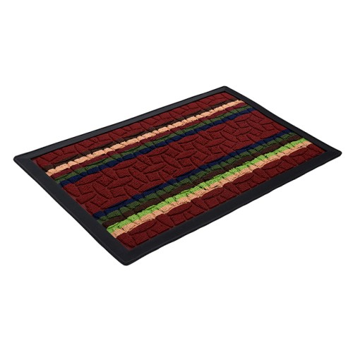 Коврик придверный Comfort, 40х60 см, красный, VORTEX