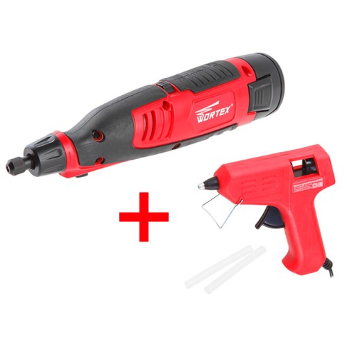 Гравер аккумуляторный WORTEX MG 1213 ELi + аксессуары