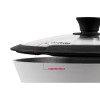 Крышка стеклянная, 260 мм, с силиконовым ободом, круглая, Handy (Хенди), PERFECTO LINEA