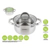 Кастрюля из нерж.стали, 2.4 л, ф 18 x 10.5 см, STARCOOK, PERFECTO LINEA