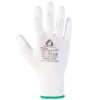 Перчатки нейлон, полиуретановое неполн. покрытие, р.L, белые, Jeta Safety