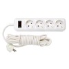 Удлинитель бытовой 3,5м (4 роз., 2.5кВт, с/з, ПВС 3х0,75) Bylectrica