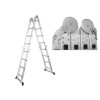 Лестница алюм. многофункц. 4х6 ступ. (стрем.-330см, лестн.-680см) 15,8кг STARTUL (ST9732-06)
