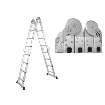 Лестница алюм. многофункц. 4х6 ступ. (стрем.-330см, лестн.-680см) 15,8кг STARTUL (ST9732-06)