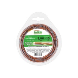 Леска ф 3.0 мм х 15 м витой квадрат сеч. ALULON TWIST STARTUL GARDEN
