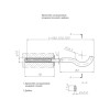 Кронштейн штыревой плоский с дюбелем для радиаторов 7х250мм, AV Engineering