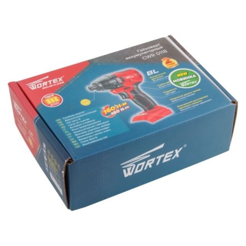 Аккум. ударный гайковерт/винтоверт WORTEX CWR 0118, 160 Н*м