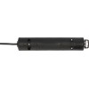 Удлинитель 2м (4 роз., 3.3кВт, с/з, выкл., ПВС) черный Brennenstuhl Comfort-Line