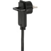Удлинитель 2м (4 роз., 3.3кВт, с/з, выкл., ПВС) черный Brennenstuhl Comfort-Line