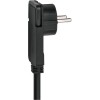 Удлинитель 2м (4 роз., 3.3кВт, с/з, выкл., ПВС) черный Brennenstuhl Comfort-Line