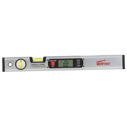 Уровень электронный WORTEX DL 4000 4х90, погр.: 0,1 мм, 400 мм