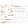 Зап.часть ручка и внутренний корд для FISKARS UPX82