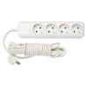 Удлинитель бытовой 3,5м (4 роз., 3.7кВт, с/з, ПВС 3х1,5) BYLECTRICA