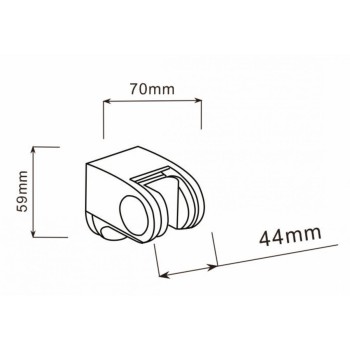 Держатель для душевой лейки A5-010, a-five