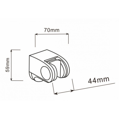 Держатель для душевой лейки A5-010, a-five