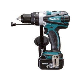 Аккум. ударная дрель-шуруповерт MAKITA LXT DHP 458 RFE