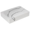 Мыльница MARBLE, белая, PERFECTO LINEA