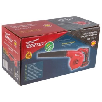 Аккум. воздуходувка WORTEX BB 1518 D ALL1 XLT SOLO 18 В, 156 м куб./ч