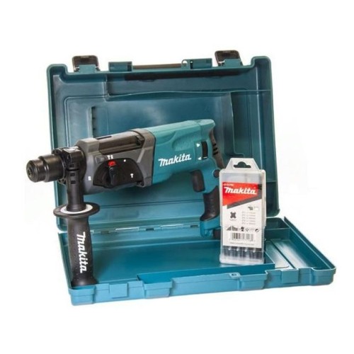 Перфоратор MAKITA HR 2470 X15 + набор буров