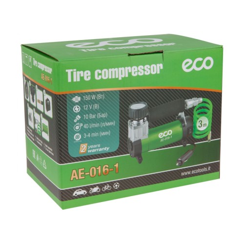 Компрессор автомобильный ECO AE-016-1