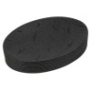 Мыльница BLACKSTONE, черная, PERFECTO LINEA