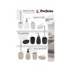 Мыльница BLACKSTONE, черная, PERFECTO LINEA